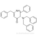 (S, Z) -5-амино-2- (дибензиламино) -1,6-дифенилгекс-4-ен-3-он CAS 156732-13-7